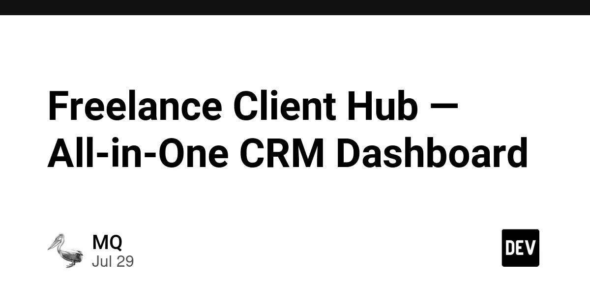 利用Freelance Client Hub CRM优化自由职业管理以增加计费时长