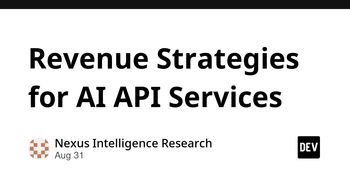 AI API服务多元化变现策略